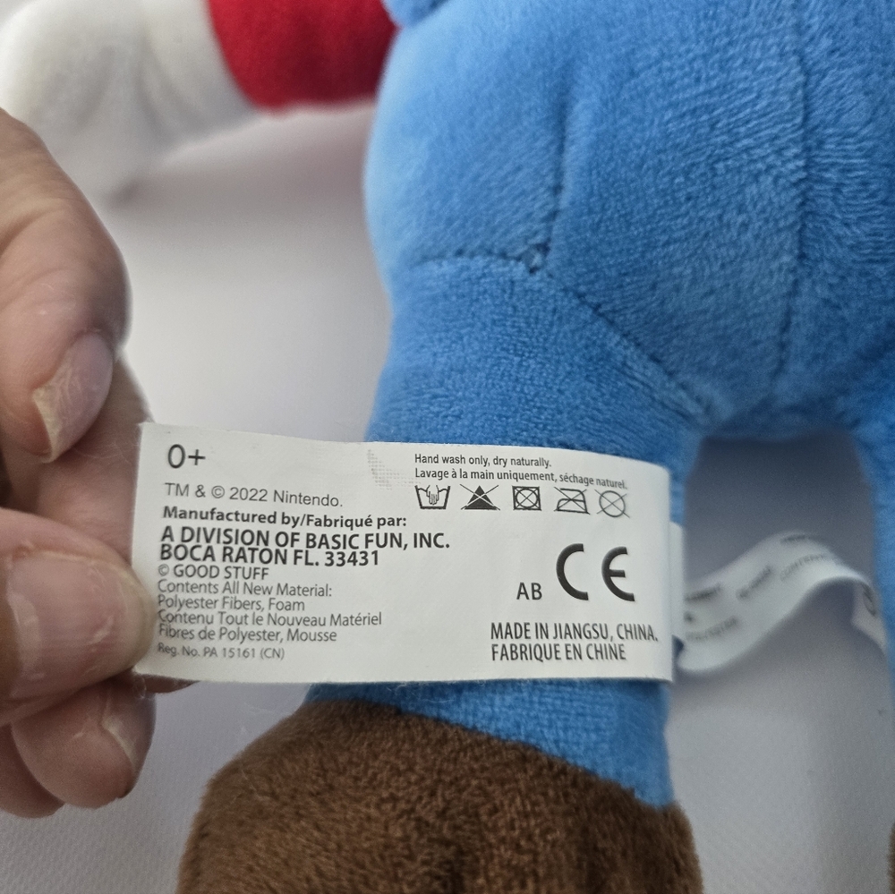 Nintendo Super Mario Plush Toy 12" Mario Stuffed Character Doll Official Nintend - Picture 5 of 5